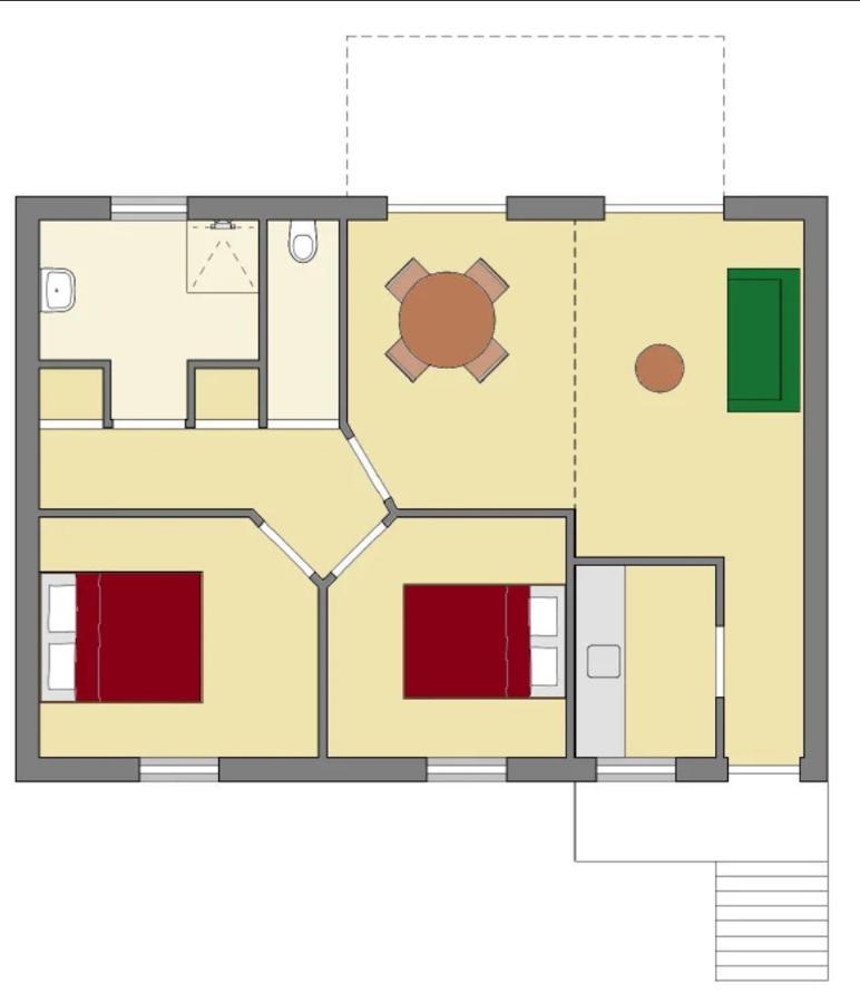 Ferienwohnung Domaine La Borniotte Saint-Alvère Exterior foto